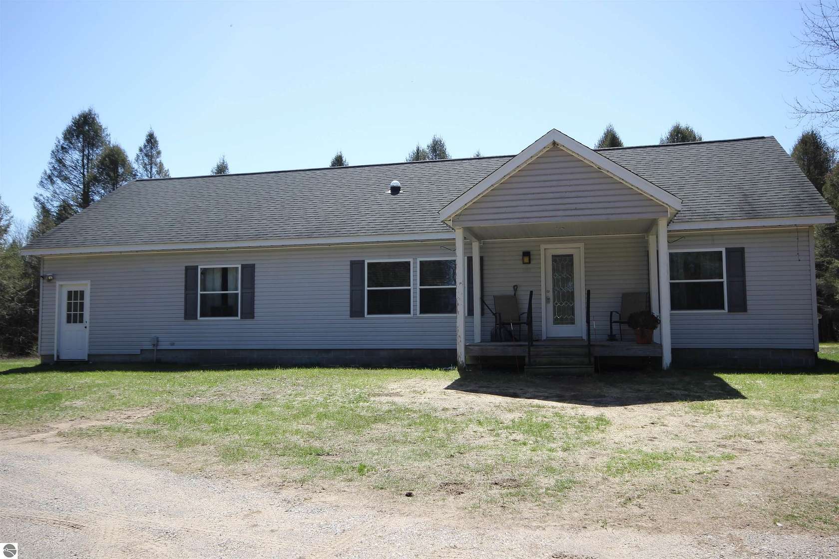 5 Acres of Land with Home for Sale in Beulah, Michigan