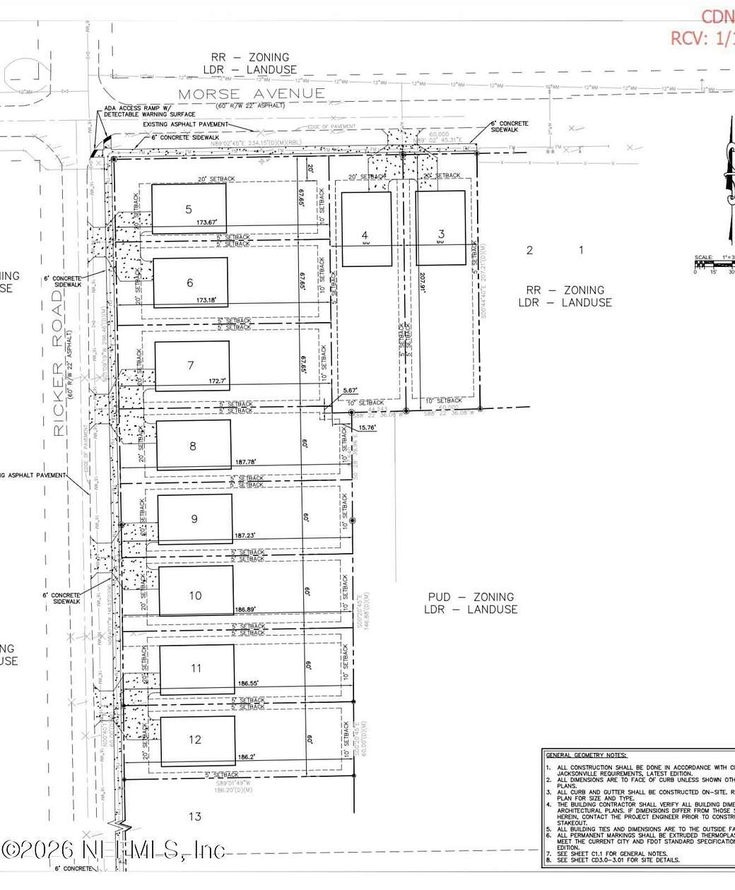 1.5 Acres of Residential Land for Sale in Jacksonville, Florida