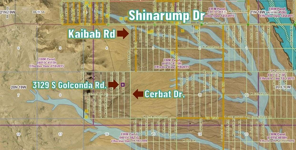 2.35 Acres of Residential Land for Sale in Golden Valley, Arizona