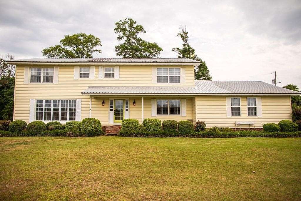 117 Acres of Land with Home for Sale in Brantley, Alabama