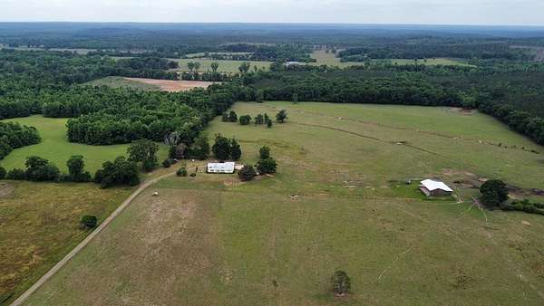 117 Acres of Recreational Land with Home for Sale in Brantley, Alabama
