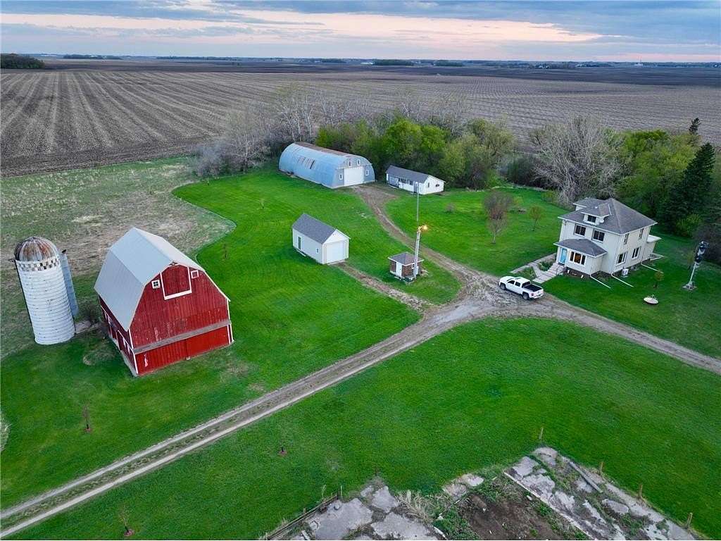 11.8 Acres of Land with Home for Sale in Bird Island, Minnesota