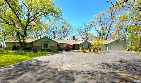 4 Acres of Land with Home for Sale in Monticello, Indiana