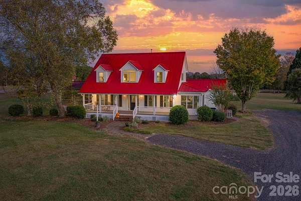 92.5 Acres of Land with Home for Sale in Walnut Cove, North Carolina