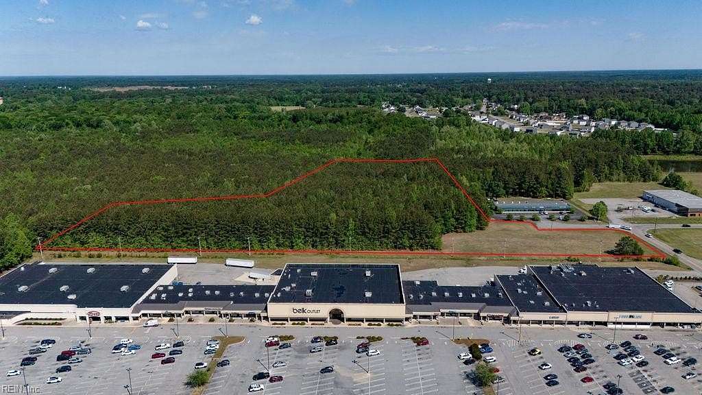 11.9 Acres of Commercial Land for Sale in Franklin, Virginia