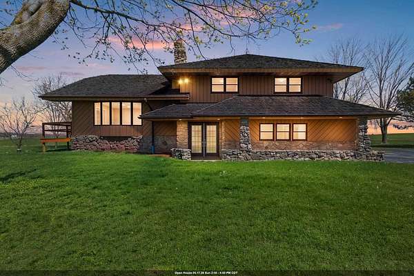 5.63 Acres of Land with Home for Sale in Luxemburg, Wisconsin