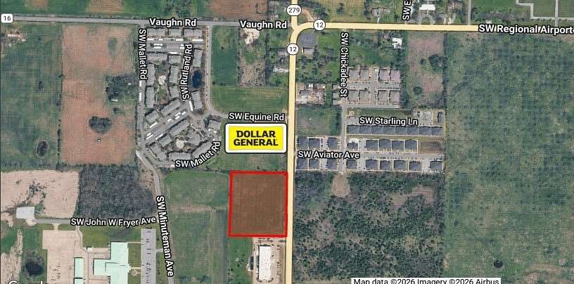 6.28 Acres of Commercial Land for Lease in Bentonville, Arkansas