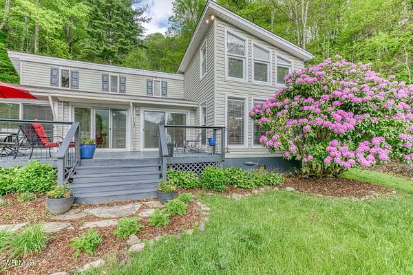 22.4 Acres of Recreational Land with Home for Sale in Roan Mountain, Tennessee