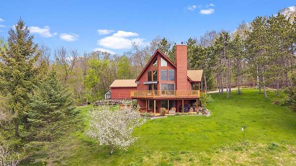 6.84 Acres of Land with Home for Sale in Merrimac, Wisconsin