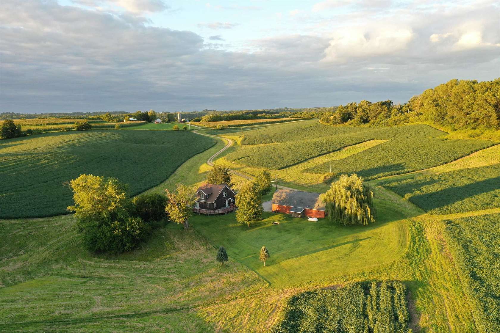120 Acres of Land with Home for Sale in Wauzeka, Wisconsin