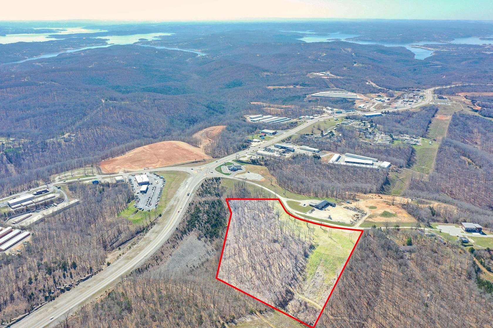 10 Acres of Commercial Land for Sale in Branson West, Missouri