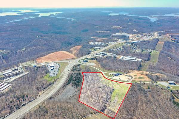 10 Acres of Commercial Land for Sale in Branson West, Missouri
