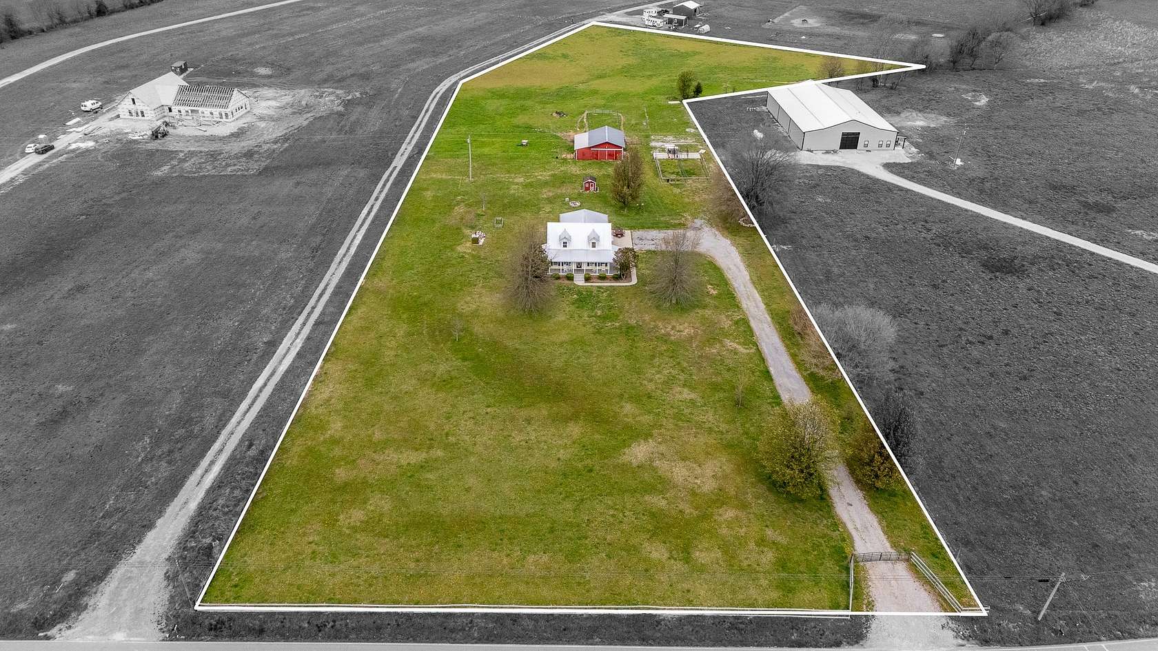 5 Acres of Land with Home for Sale in Morrison, Tennessee