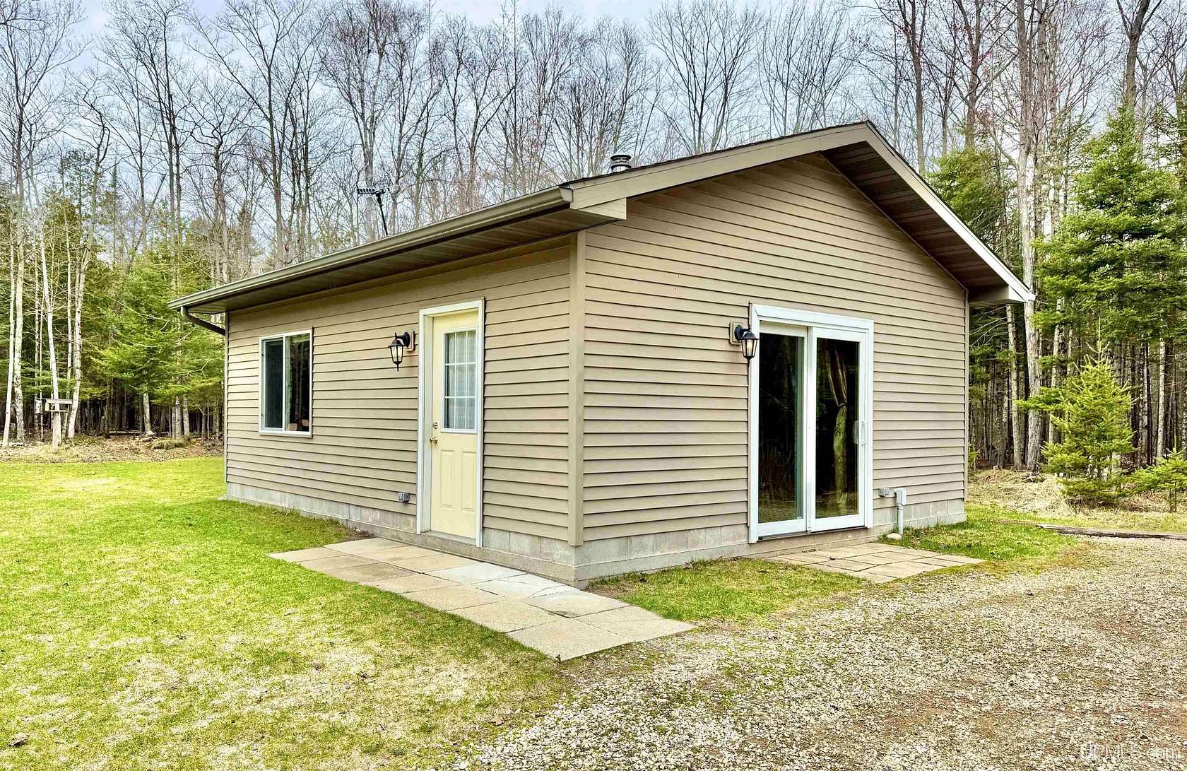 20 Acres of Recreational Land with Home for Sale in Rapid River, Michigan