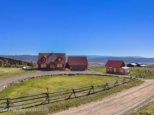 4 Acres of Land with Home for Sale in Dubois, Wyoming