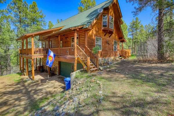 3.15 Acres of Land with Home for Sale in Pagosa Springs, Colorado