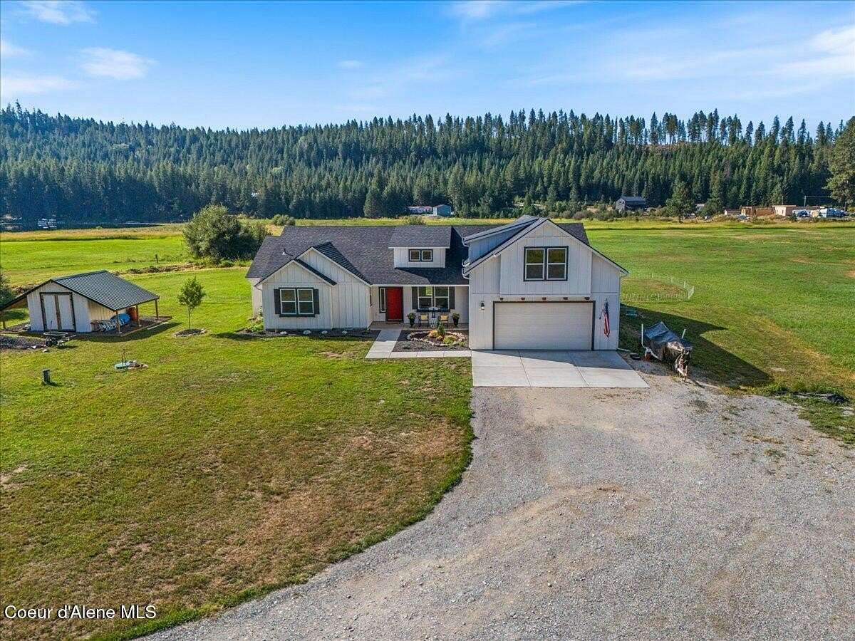 6.5 Acres of Land with Home for Sale in Athol, Idaho