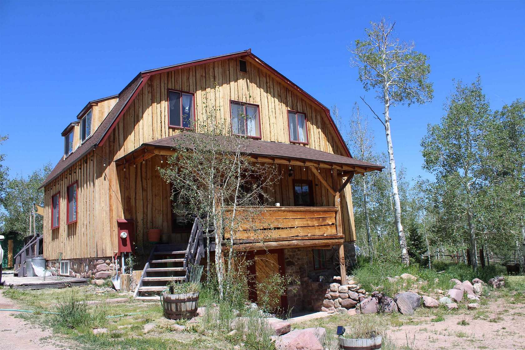 7.37 Acres of Land with Home for Sale in Robertson, Wyoming