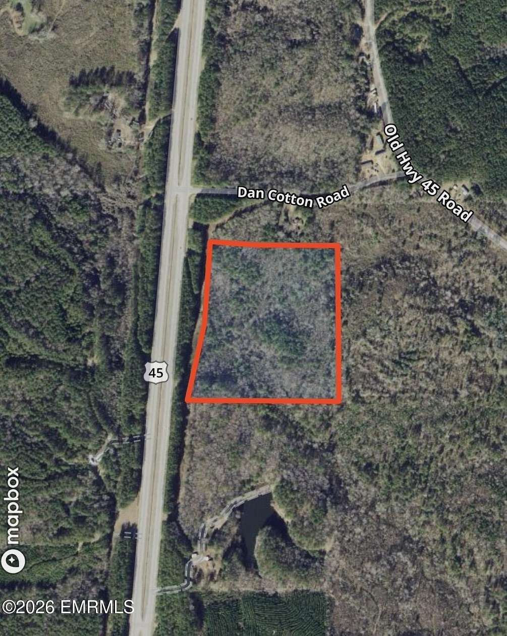 36 Acres of Recreational Land for Sale in Porterville, Mississippi