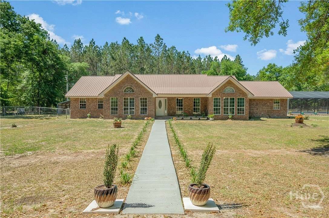 28.8 Acres of Land with Home for Sale in Ludowici, Georgia