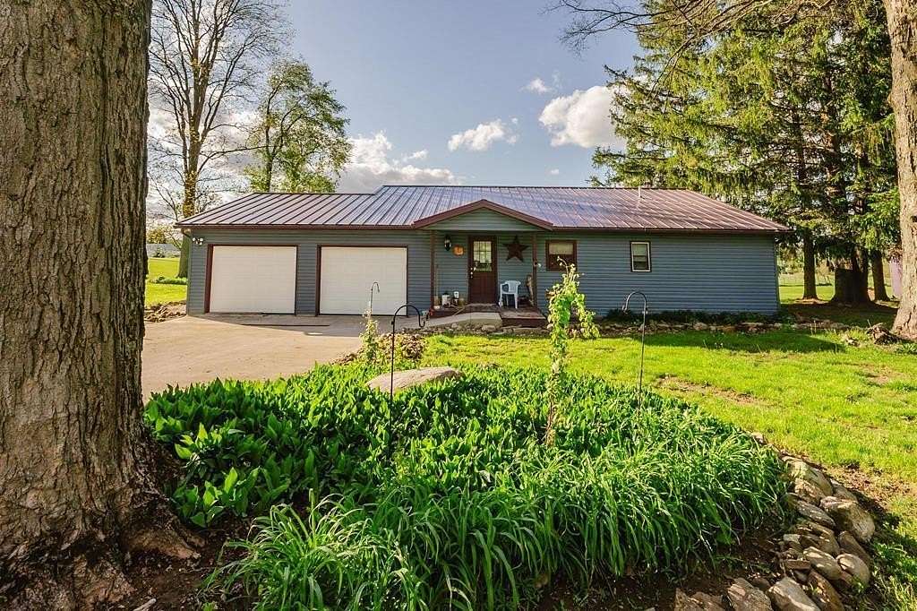 10 Acres of Land with Home for Sale in Bellville, Ohio