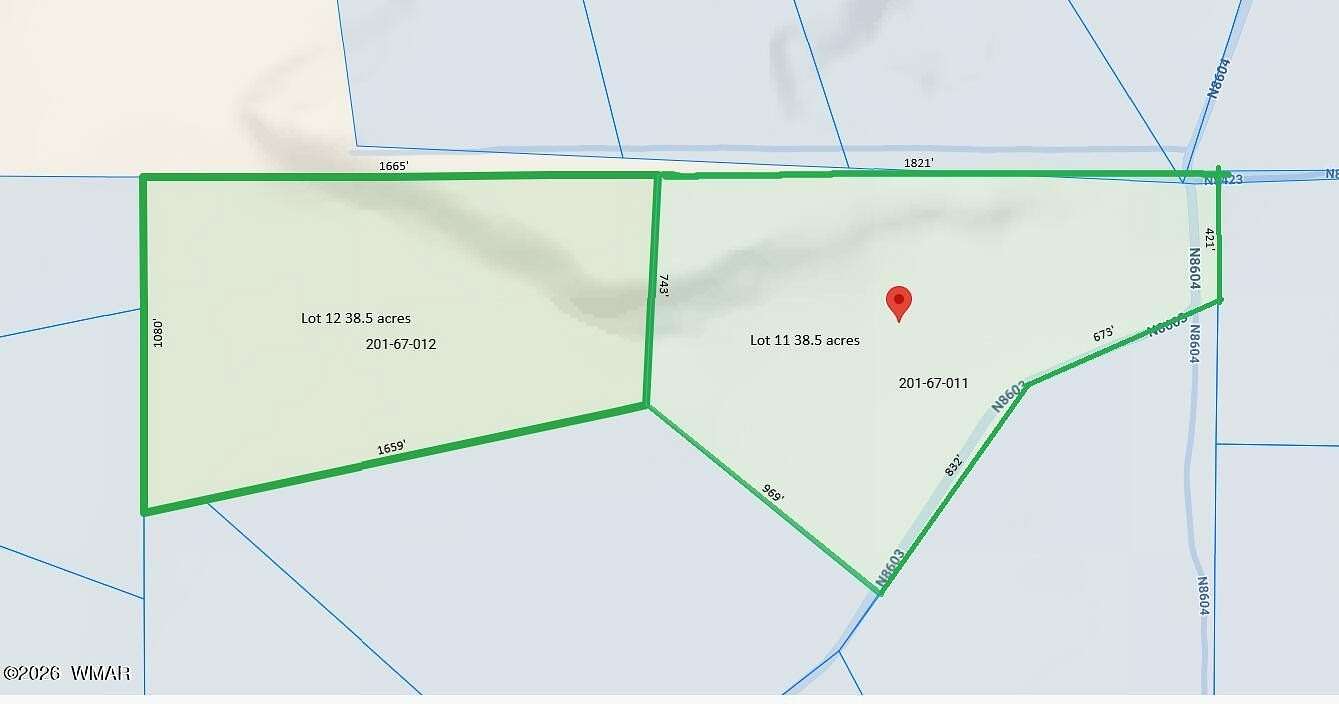 77 Acres of Land for Sale in Concho, Arizona