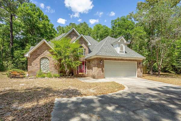 2.45 Acres of Land with Home for Sale in Crawfordville, Florida