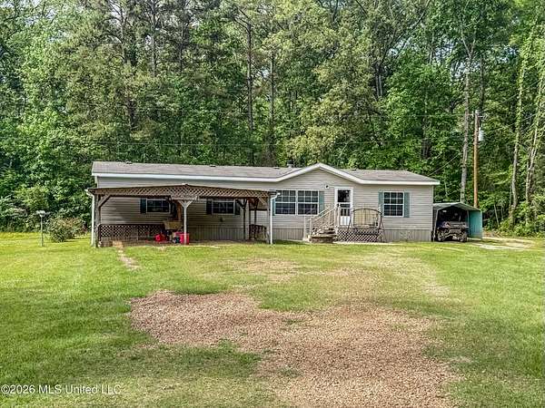 25 Acres of Recreational Land with Home for Sale in Terry, Mississippi