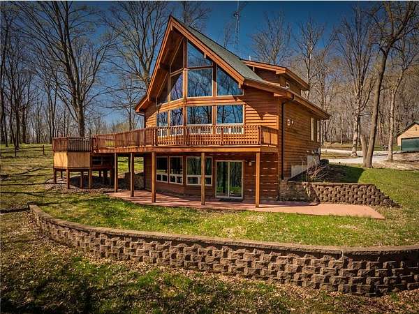 28.3 Acres of Recreational Land with Home for Sale in Canton Township, Minnesota