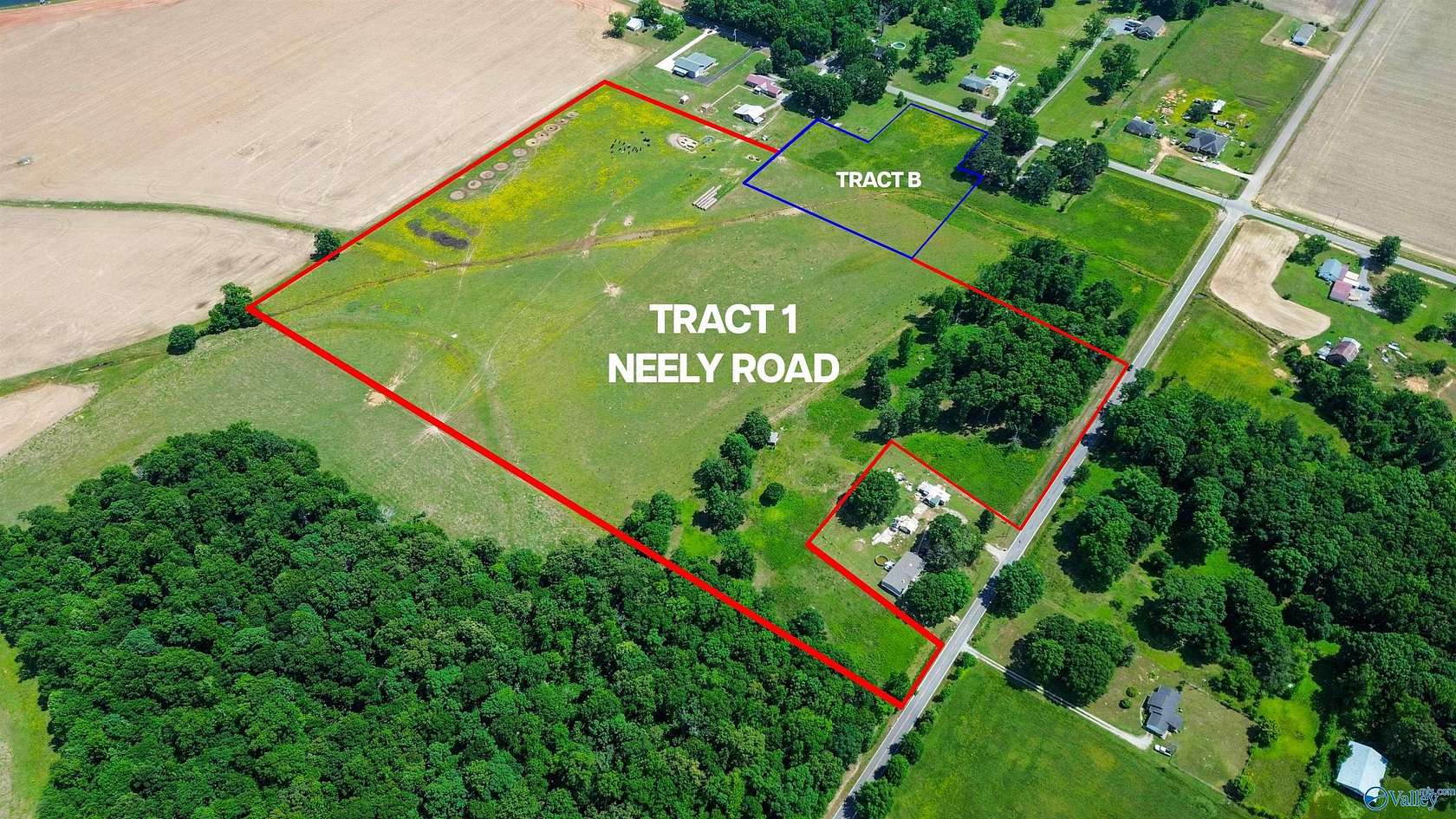 24 Acres of Agricultural & Residential Land for Sale in Athens, Alabama