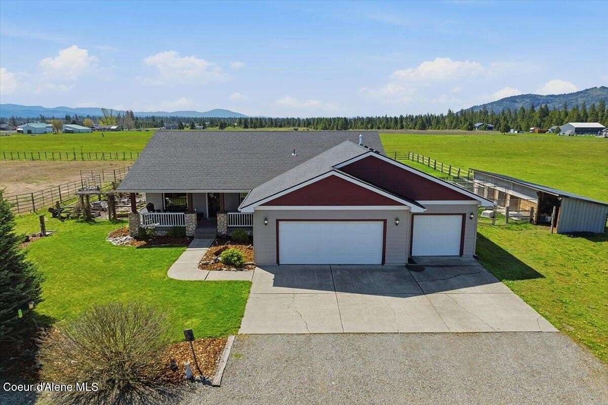 10 Acres of Land with Home for Sale in Athol, Idaho