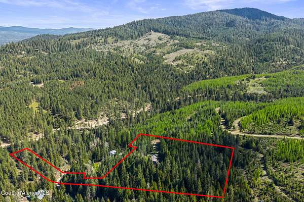8.84 Acres of Land with Home for Sale in Harrison, Idaho