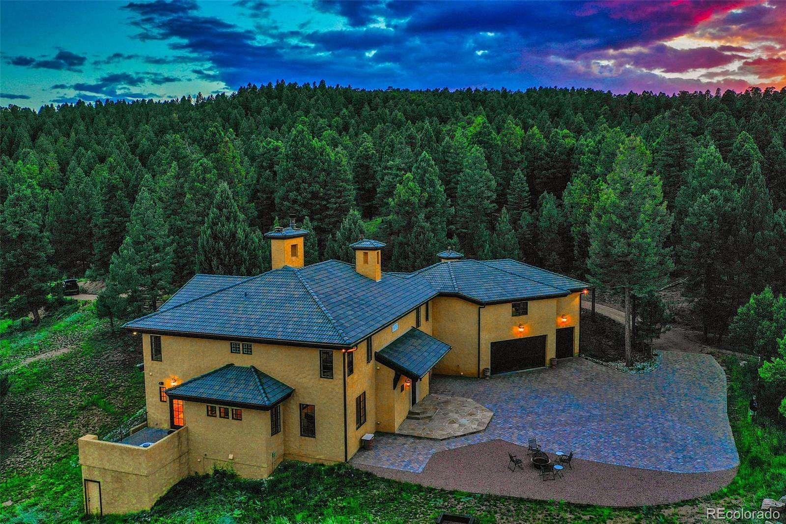 40 Acres of Recreational Land with Home for Sale in Woodland Park, Colorado