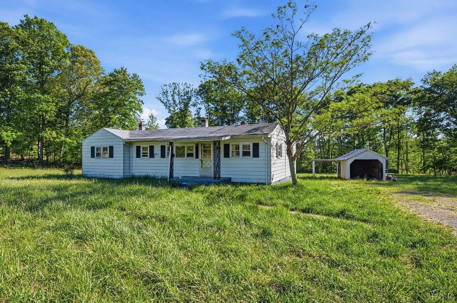 2 Acres of Land with Home for Sale in Gladys, Virginia