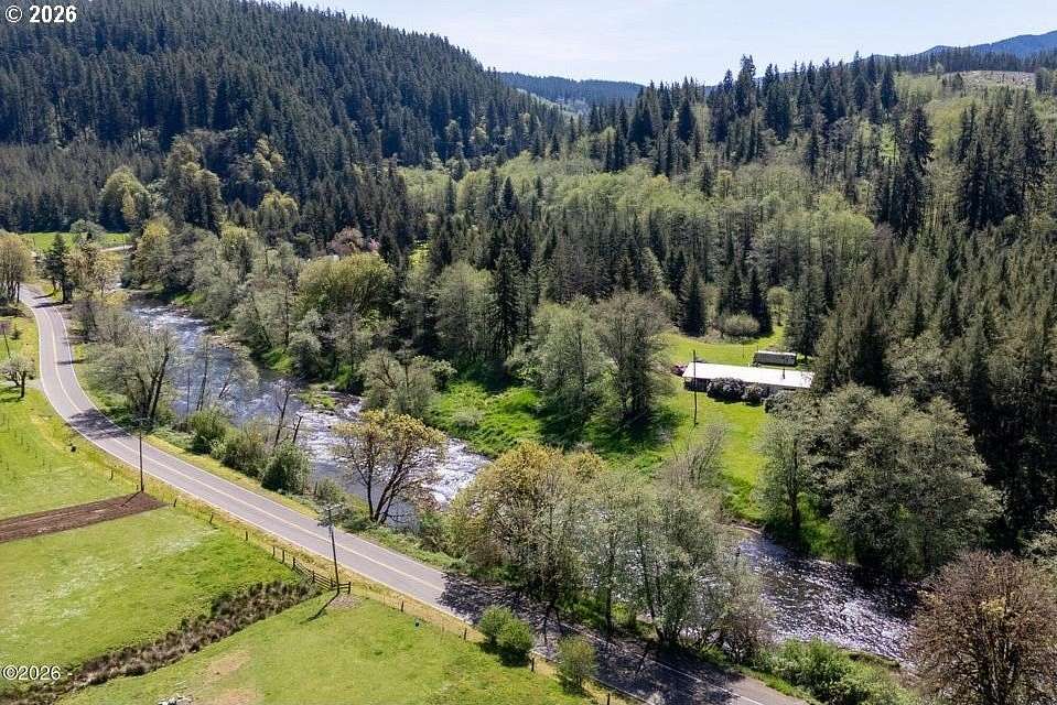 8.48 Acres of Land with Home for Sale in Beaver, Oregon