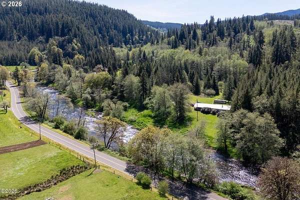 8.48 Acres of Land with Home for Sale in Beaver, Oregon