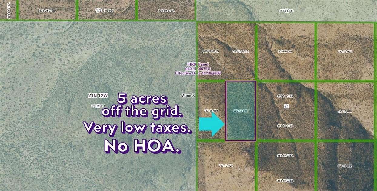 5 Acres of Land for Sale in Kingman, Arizona