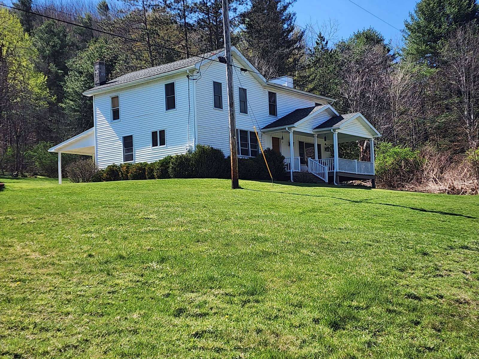 5 Acres of Land with Home for Sale in Little Genesee, New York