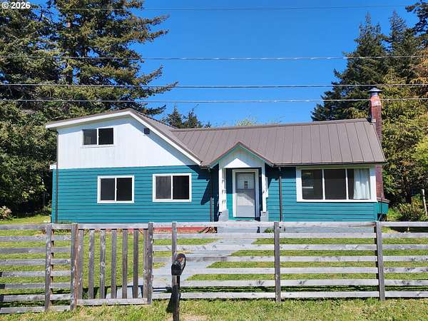 5.63 Acres of Land with Home for Sale in Port Orford, Oregon