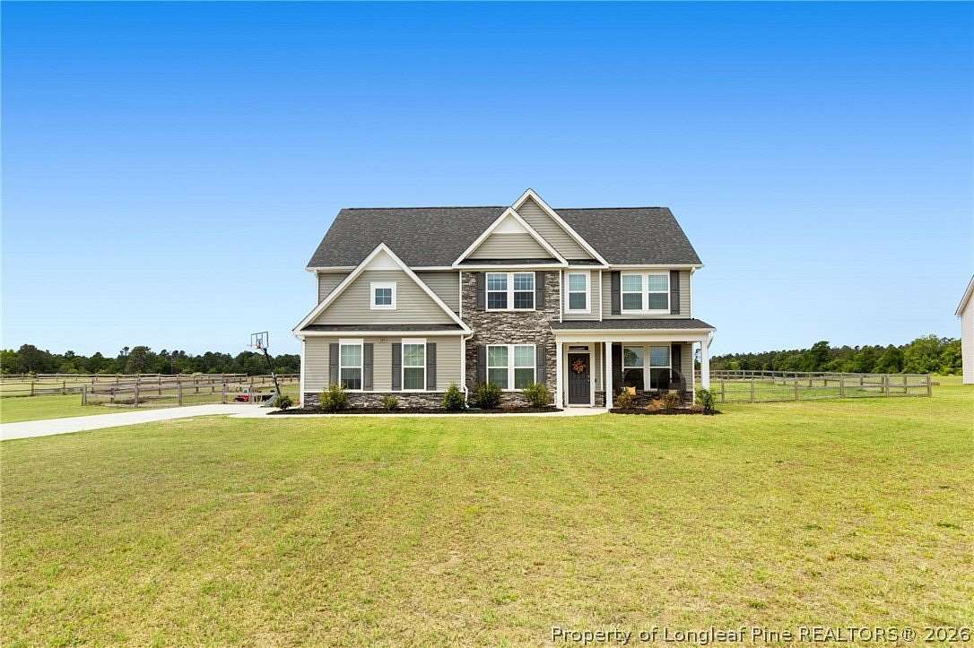 2.55 Acres of Land with Home for Sale in Raeford, North Carolina
