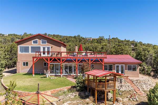 6.64 Acres of Land with Home for Sale in Santa Fe, New Mexico