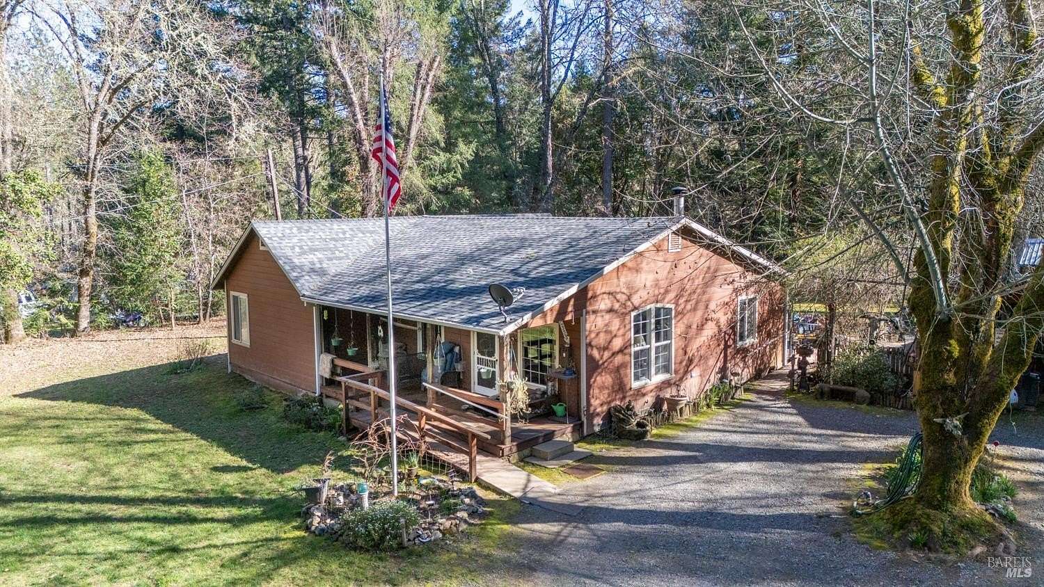 2.6 Acres of Land with Home for Sale in Laytonville, California