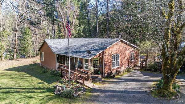 2.6 Acres of Land with Home for Sale in Laytonville, California