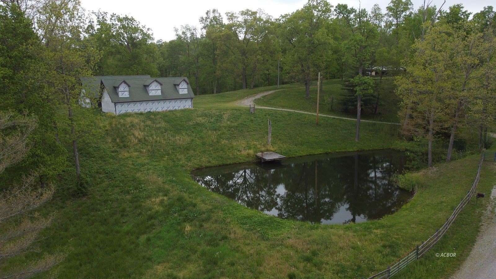 25 Acres of Recreational Land with Home for Sale in Langsville, Ohio
