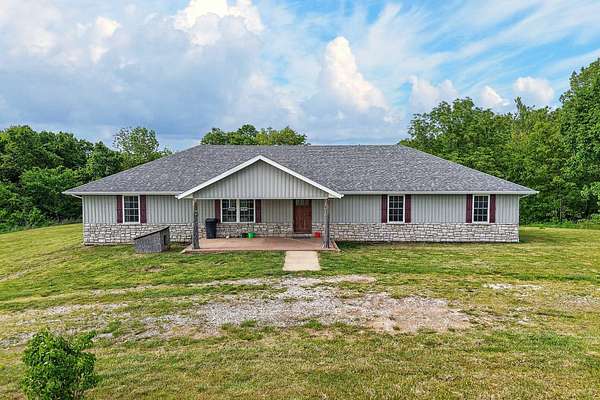 40 Acres of Agricultural Land with Home for Sale in Mountain Grove, Missouri