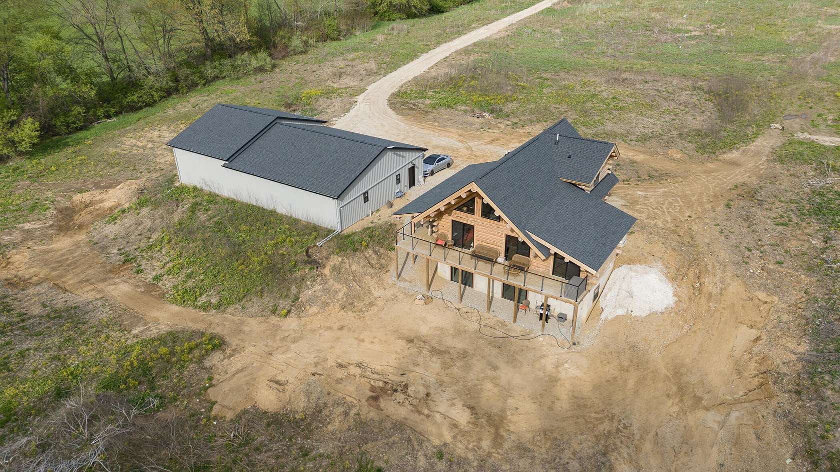 51 Acres of Land with Home for Sale in Augusta, Michigan
