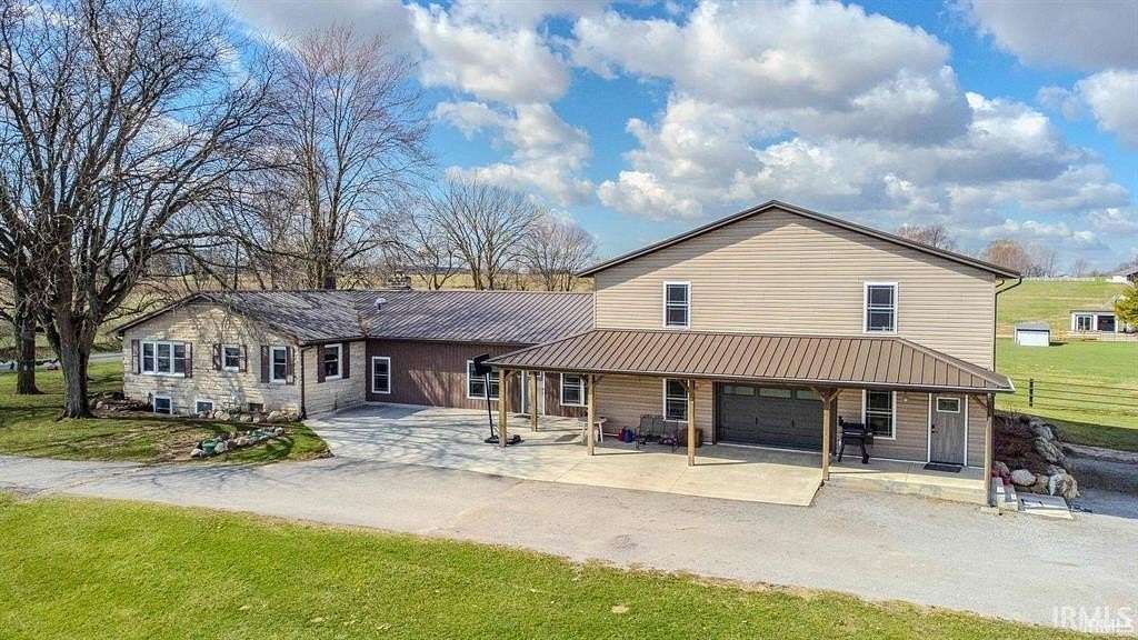 9.69 Acres of Land with Home for Sale in Lagrange, Indiana