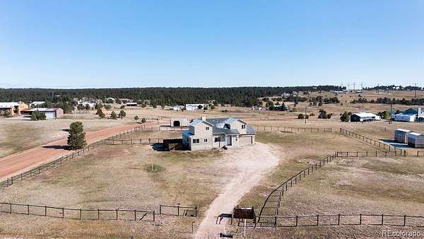 3 Acres of Land with Home for Sale in Peyton, Colorado