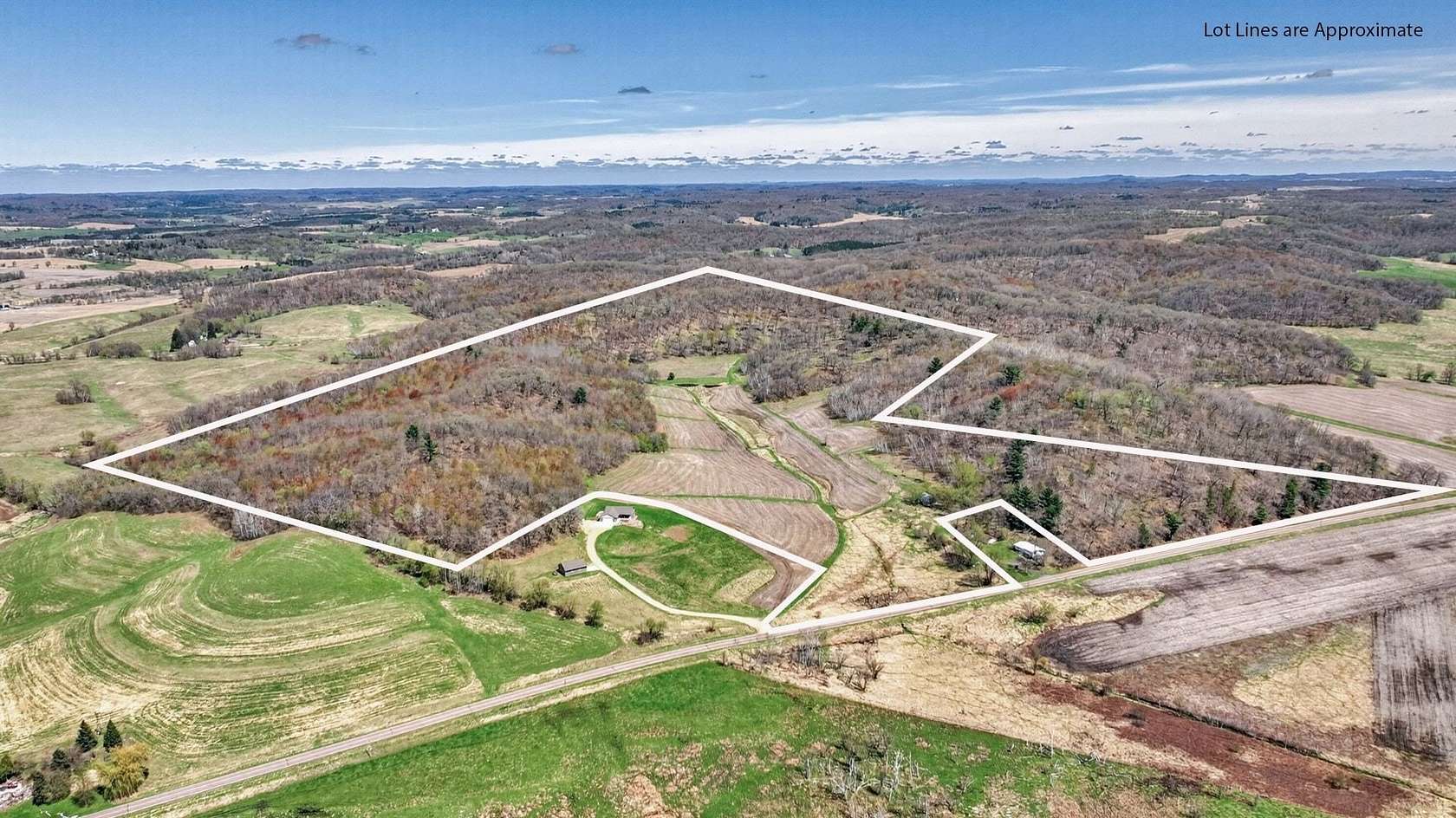 93.7 Acres of Recreational Land for Sale in Blair, Wisconsin
