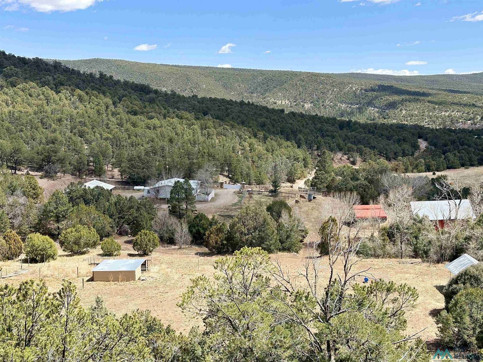 27.2 Acres of Land with Home for Sale in Pecos, New Mexico